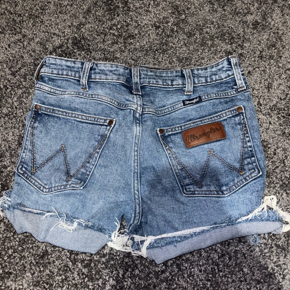 Wrangler Women's Light Blue Jean Shorts